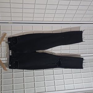 Abercrombie & Fitch Women Black The Skinny High Rise Jeans Size 2